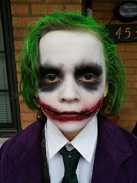 Cincinnati Makeup Artist Jodi Byrne Character Batman Joker Child Makeup